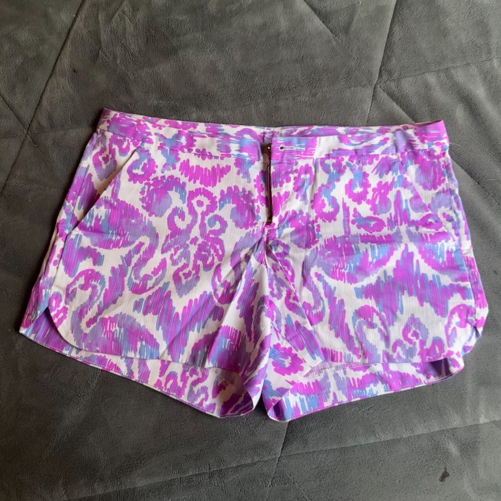 Purple Lilly Pulitzer shorts